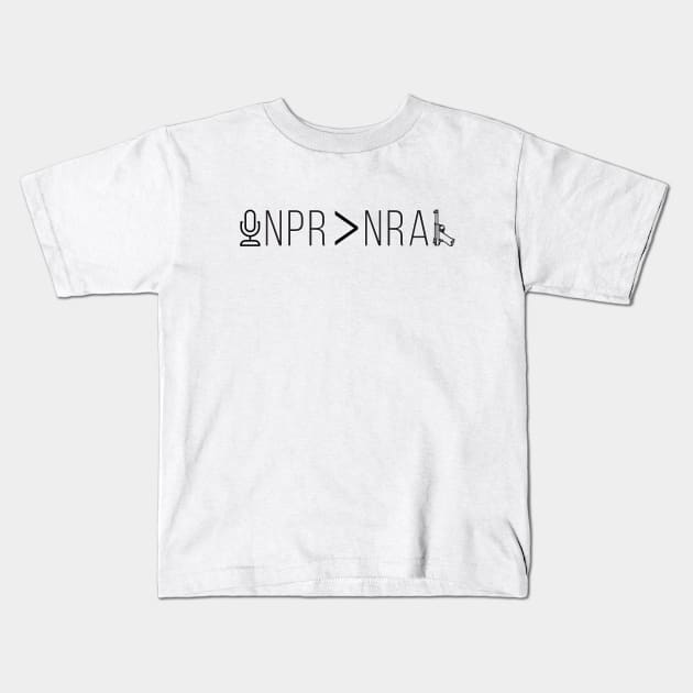 NPR > NRA Kids T-Shirt by burder